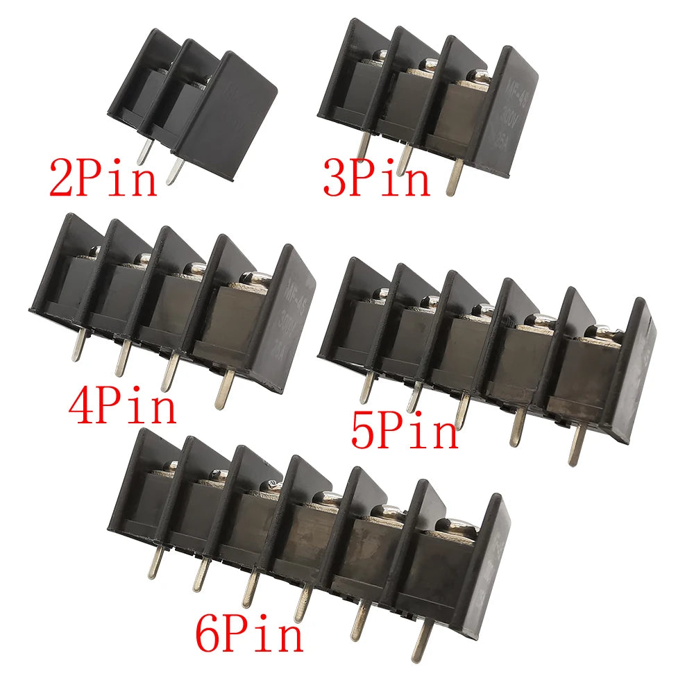 10Pcs KF45-9500 9.5mm PCB Screw Terminals Block Connector 9.5mm Pitch 2/3/4/5/6Pin Straight Pin Barrier Terminal Block Connector