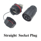 Original Weipu RJ45 Network Connector IP67 Waterproof Male Plug RJ45F6 Female Socket RJ45F71RA Elbow RJ45F71 Straight Socket