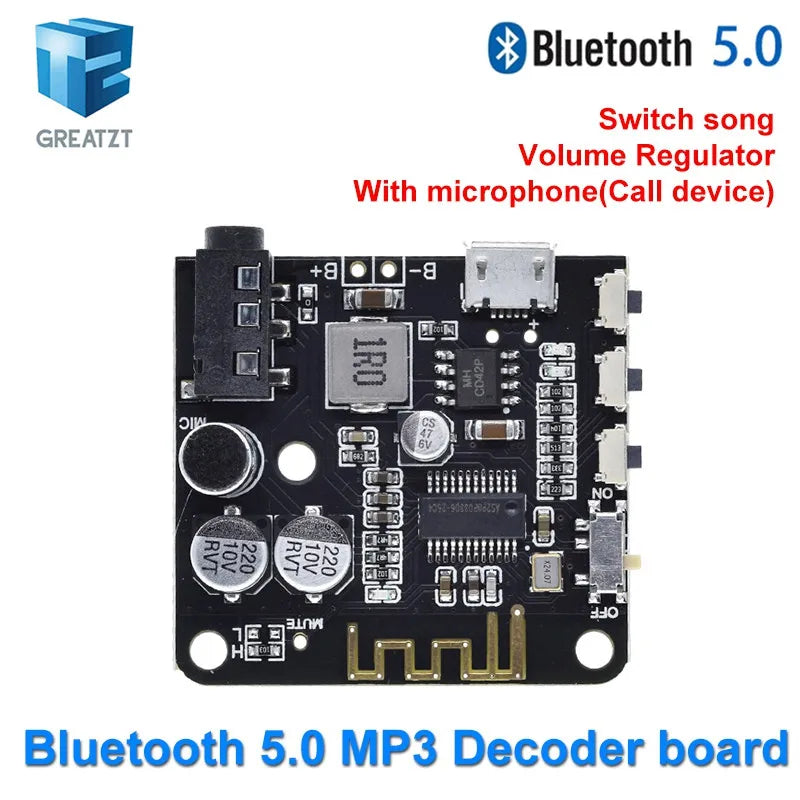 Bluetooth Audio Receiver board Bluetooth 4.1 BT5.0 Pro XY-WRBT MP3 Lossless Decoder Board Wireless Stereo Music Module With Case