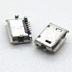 10pcs Micro USB 5P Type B Female Jack Socket SMD Surface Mount 5 Pin PCB Charging Data Connector for Android Phone Power Bank