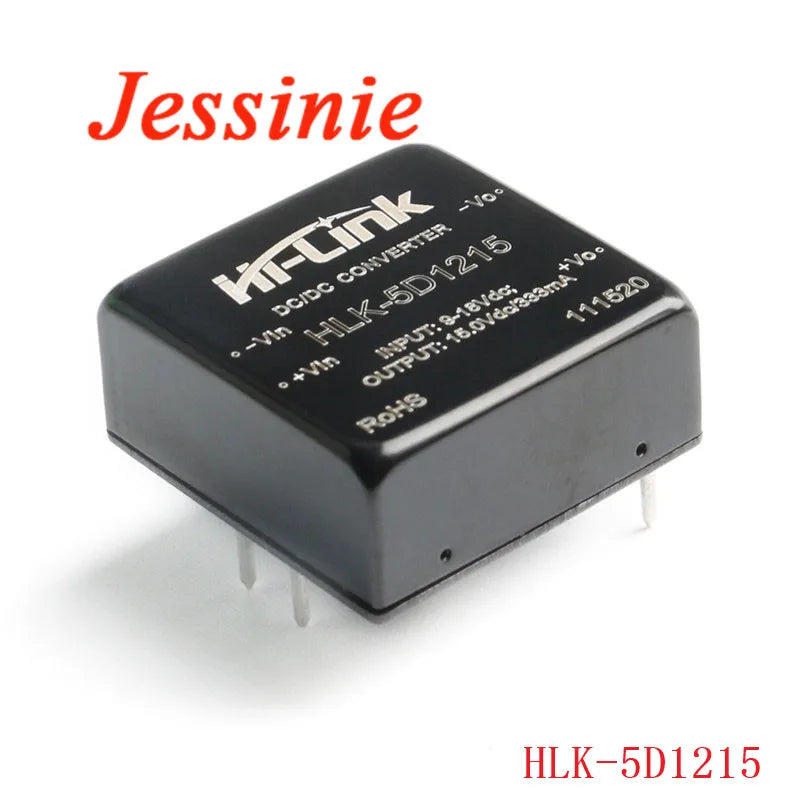 DC-DC Isolated Converter Power Supply Module 5W 12V 24V 5D2405/5D1205/5D1212/5D1215/5D2412 VRB2403/2409/2415/2424YMD-5WR3