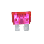 10PCS 50A Medium Size Auto Fuse, The Fuse Insurance Insert The Insurance of Xenon Lamp Piece Lights Fuse