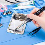 JCD 2 in 1 750W Soldering Station LCD Digital Display Rework Welding Station for Cell-phone BGA SMD IC Repair Solder Tools 8898