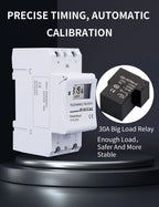 New Type Din Rail 2 Wire Weekly 7 Days Programmable Digital TIME SWITCH Relay Timer Control AC 220V 230V 12V 24V 48V 16A 30A