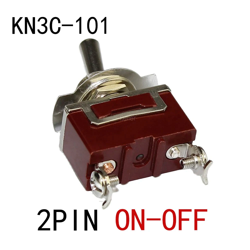1PC 12V DC 30A 2 Pin SPST Toggle Switch Latching/Momentary On Off for Auto Car Marine Boat - Automotive Electrical Accessory
