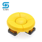 1 Set B3F-4055 A14 Cap 5 Way Direction Combination Switch With Arrow OK Button 12*12*7.3 mm Micro Tactile Tact Button Switches