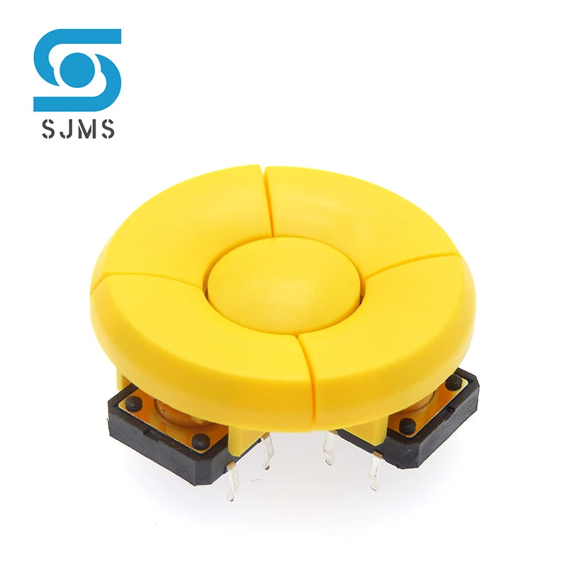 1 Set B3F-4055 A14 Cap 5 Way Direction Combination Switch With Arrow OK Button 12*12*7.3 mm Micro Tactile Tact Button Switches