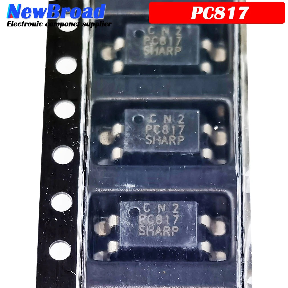 50PCS PC817 EL817 EL817C SOP-4 PC817B SMD Optical Isolator Optocoupler