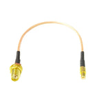 SMA Female Jack Nut To SMA N TNC BNC UHF MCX MMCX TS9 CRC9 Straight Pigtail Cable RG316 For WIFI Wireless 3G 4G Modem NEW