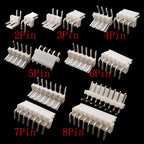 20/50Pcs VH3.96 2/3/4/5/6/7/8 Pin Male Female Pin Header Housing Plug Connector Straight/Curved Needle VH 3.96mm Connectors
