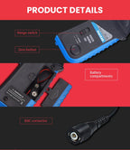 Hantek Oscilloscopes CC65 CC650 CC800 AC/DC Current Clamp Meter 20KHz 400Hz Bandwidth 1mV/10mA 65A/650A with BNC Plug