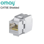 86 Type Computer Socket Panel CAT5E CAT6/6A/7/8 Network Module RJ45 Keystone Cable Interface Outlet Wall Switch