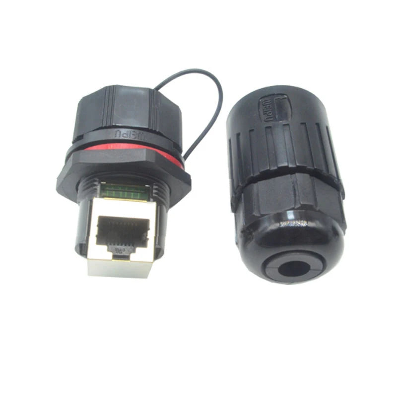 Original Weipu RJ45 Network Connector IP67 Waterproof Male Plug RJ45F6 Female Socket RJ45F71RA Elbow RJ45F71 Straight Socket