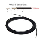 1Pcs MMCX Male Plug to MMCX Female Jack Connector RF1.37 Cable Pigtail RF Coaxial Cable Extension Cord Jumper 5CM-15M
