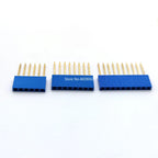 10pcs Pin Header 2.54MM 10MM Long Needle Female Pin Header Strip Stackable Header Connector 1*2/3/4/5/6/8/10/15P