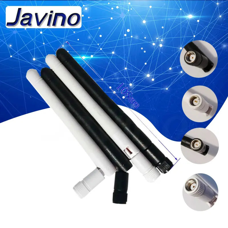 1-10Pcs 2.4GHz 3dBi Omni WIFI Antenna with RP SMA male Female plug connector for wireless router wholesale price antenna wi-fi