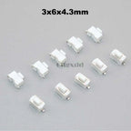 Cltgxdd 10PCS Car Remote Control Touch Switches Push Button Tact Switches for Hyundai, Nissan, Honda, VW, Toyota, Kia, Peugeot