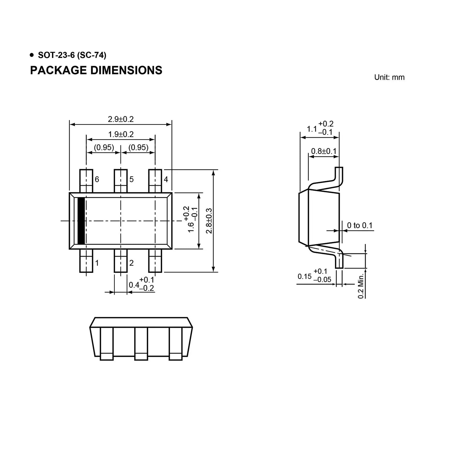 10pcs 8205A SOT-23 N-Channel 6 Pin SMD Mosfet Bipolar Junction Transistor BJT SIC Mos Fets Triode Tube Integrated Circuits