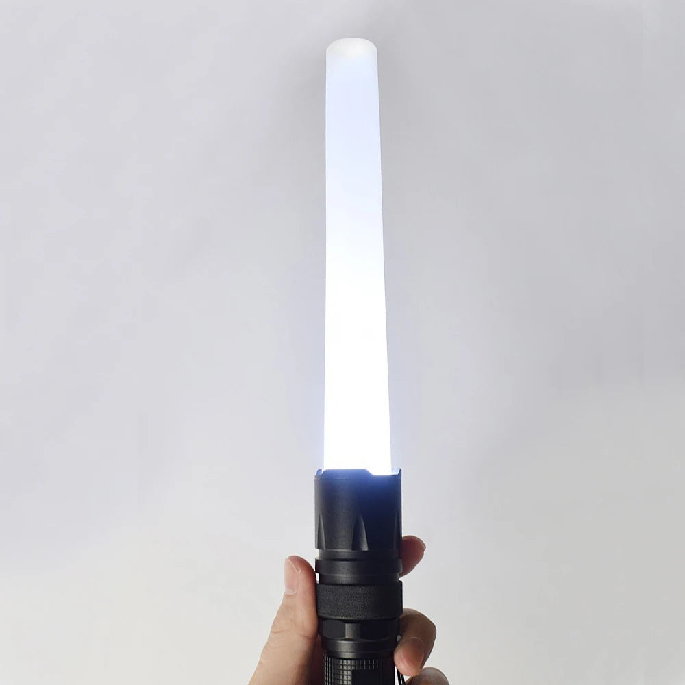 4 in 1 Multicolor Zoom Led White/Red/Green/Blue Lighting Flashlight Outdoor Hunting Photographic Selfie Hiking Camping Totch