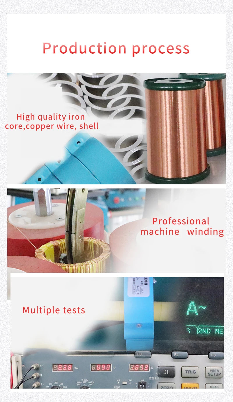 Clamp Current Transformer Sensor 100A 150A 200A 300A 400A 500A 600A/5A AC Current Open AC Split Core Transformador CT Sensor