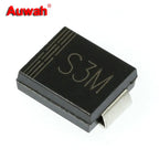 20pcs/lot 3A 400V 600V 1000V SMD Rectifiers diode S3G S3J S3M 1N5408 SMAF SMB SMC DO-214AA DO-214AB New original