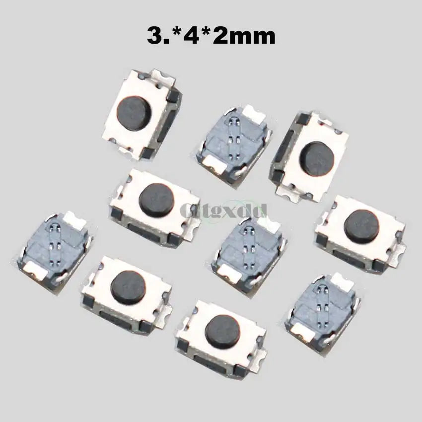 Cltgxdd 10PCS Car Remote Control Touch Switches Push Button Tact Switches for Hyundai, Nissan, Honda, VW, Toyota, Kia, Peugeot