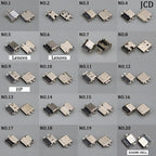 24PIN 12Pin High Speed Data Interface micro 3.1 USB DIY Type-C USB 3.1 Type C Mother Socket Connector Charge Dock Port Plug