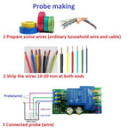 30A High Power 12V Water Level Automatic Controller Liquid Sensor Switch Solenoid valve Motor Pump automatic control Relay Board