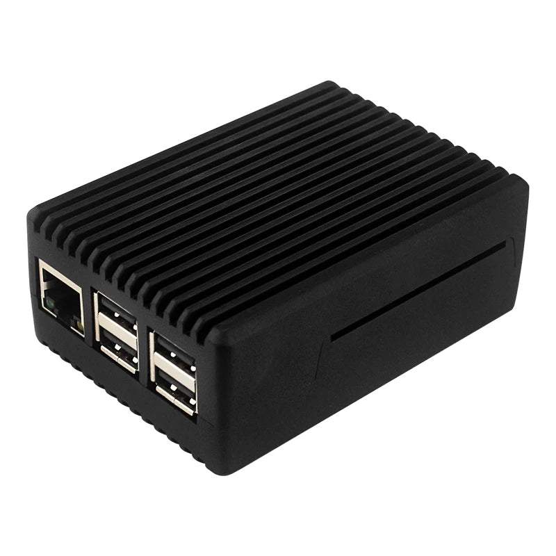 Raspberry Pi 3B Plus Aluminum Alloy Case Passive Cooling Heat Sink Armor Heat Dissipation Metal Shell for Raspberry Pi 3 Model B