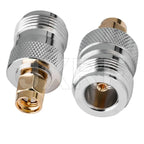 JXRF Coaxial Coax N to SMA Connector N Female to SMA Male Plug Adapter Fast Ship