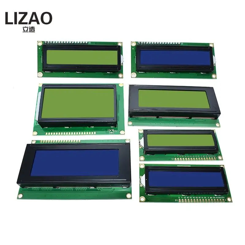 LCD1602 LCD 1602 2004 12864 module Blue Green screen 16x2 20X4 Character LCD Display Module HD44780 Controller blue black light