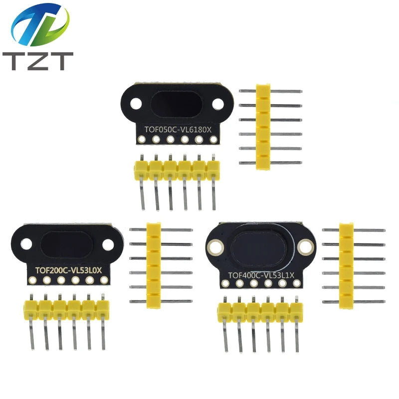 VL6180/VL53L0X/VL53L1X Time of Flight (ToF) Laser Ranging Sensor Module TOF050C TOF200C TOF400C 50CM/2M/4M IIC For Arduino STM32