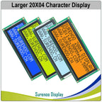 Surenoo Larger 204 20X4 2004 Character LCD Module Display Screen LCM Blue Yellow Green FSTN White LED Backlight English Japanese