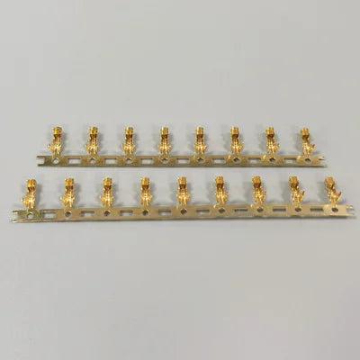 50/100pcs Gold plated XH2.54 2p 3p 4p 5p 6 pin 2.54mm Pitch Terminal Kit / Housing / Pin Header JST Connector Wire Connectors
