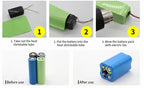 2/5m Width 23 ~ 80mm 18650 Lithium Battery Heat Shrink Tube Li-ion Wrap Cover Skin PVC Shrinkable Film Sleeves Insulation Sheath