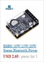 EGBO XY-WRBT Audio Receiver Board, Bluetooth 5.0, MP3 Lossless Decoder, Wireless Stereo Music Module