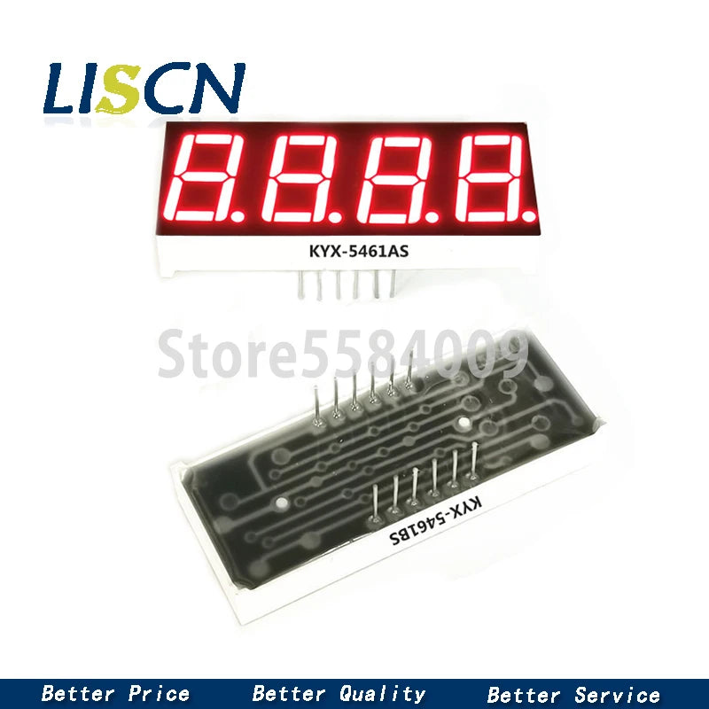 5pcs Digital tube Common AnodeCathode Green Blue White Red 3 4 Bit digital Tube 0.28 0.36 0.56 inch Green LED Display 7 segment