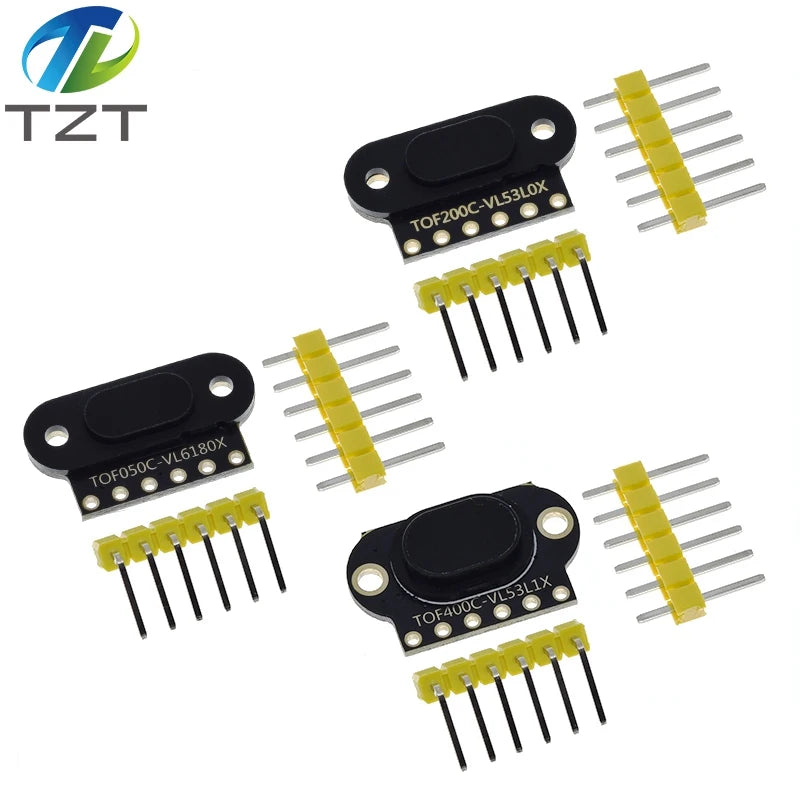 VL6180/VL53L0X/VL53L1X Time of Flight (ToF) Laser Ranging Sensor Module TOF050C TOF200C TOF400C 50CM/2M/4M IIC For Arduino STM32