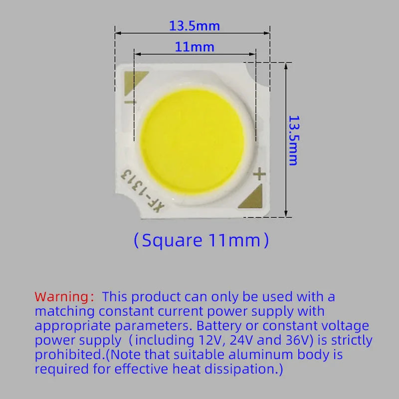 LED Source Chip Light Spotlight Downlight Lamps COB Light Bulb beads integrated surface chip board 3W5W7W10W12W15W18W20W30W50W