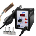 Hot air gun 858D 8586 2 in 1 soldering station 700W 110V 220V BGA Rework SMD SMT welding repair tool Heat gun LED Digital Solder