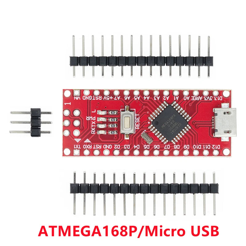 AITEWIN Promotion For arduino Nano 3.0 Atmega328 Controller Compatible Board  Module PCB Development Board without USB V3.0