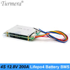 Turmera 4S 12.8V 280A Balance Lifepo4 Battery BMS Balance Protected Board for 3.2V 100Ah 200Ah 280Ah 320Ah Lifepo4 Batteries Use