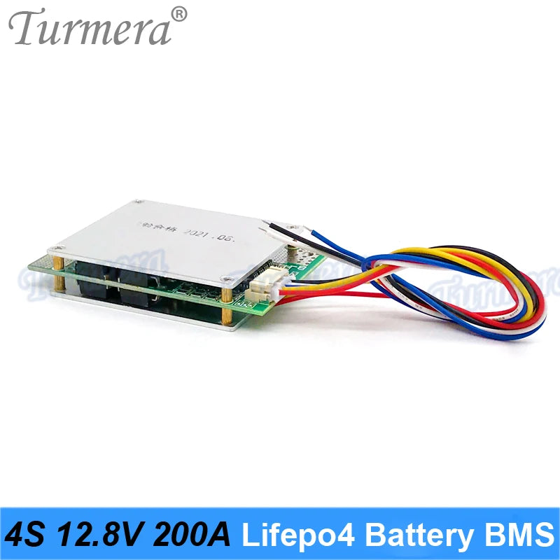 Turmera 4S 12.8V 280A Balance Lifepo4 Battery BMS Balance Protected Board for 3.2V 100Ah 200Ah 280Ah 320Ah Lifepo4 Batteries Use