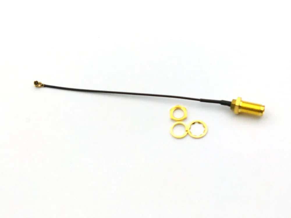 50pcs/100pcs/400pcs Brass SMA Female Nut Bulkhead to U.FL Ufl Female 1.13 Cable Pigtail