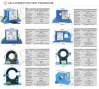 AC DC Current Transmitter 4-20mA 0-5V 0-10V DC Current Transducer 8mm/12mm 10A-50A-100A-200A Ampere Current Sensor Transmitter