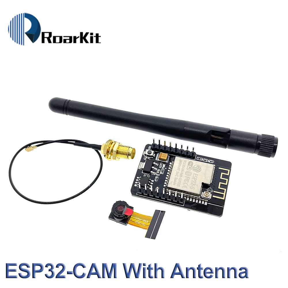 ESP32-CAM-MB ESP-32S WiFi Module Serial to WiFi Development Board 5V Bluetooth With OV3660 Camera Support Photo/Video Antenna