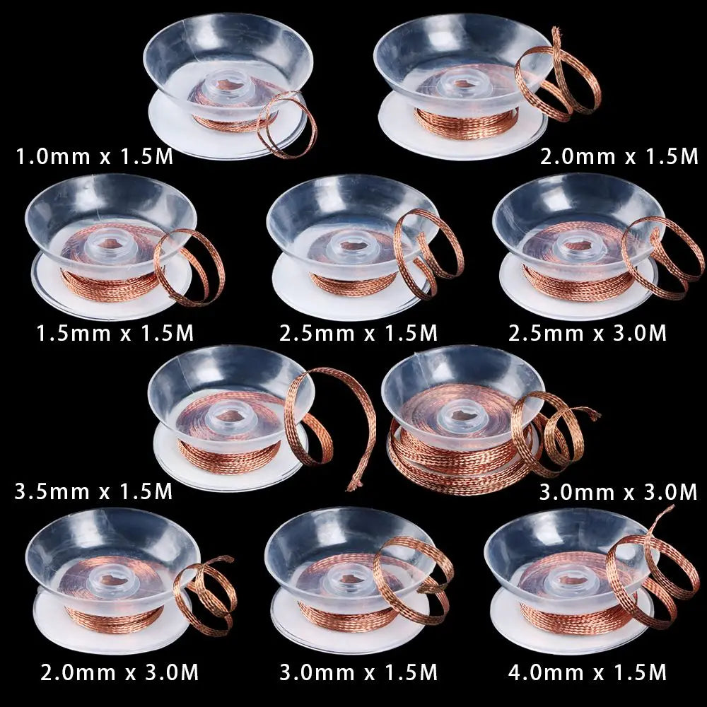 2022 Hot Professional Desoldering Braid Tape Copper Solde Wire Tin Solder Removal Soldering Wick BGA Repair High Quality Tools
