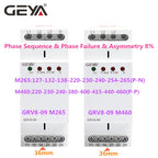 GEYA GRV8-10 NEW 36mm Width 3 Phase Voltage Monitoring Relay with Reset Time 0.1s-10s