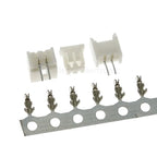 10Sets 1.25mm Pitch Micro JST Connector Kit Pin Header Housing Terminal 2-10Pin PCB Mount Wire to Board Connection Plug Socket
