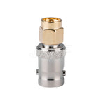 100PCS BNC SMA Coax Connector SMA Male to BNC Female RF Coax Adapter for Antennas, Coaxial Cable, Ham or Handheld Radios, SDR
